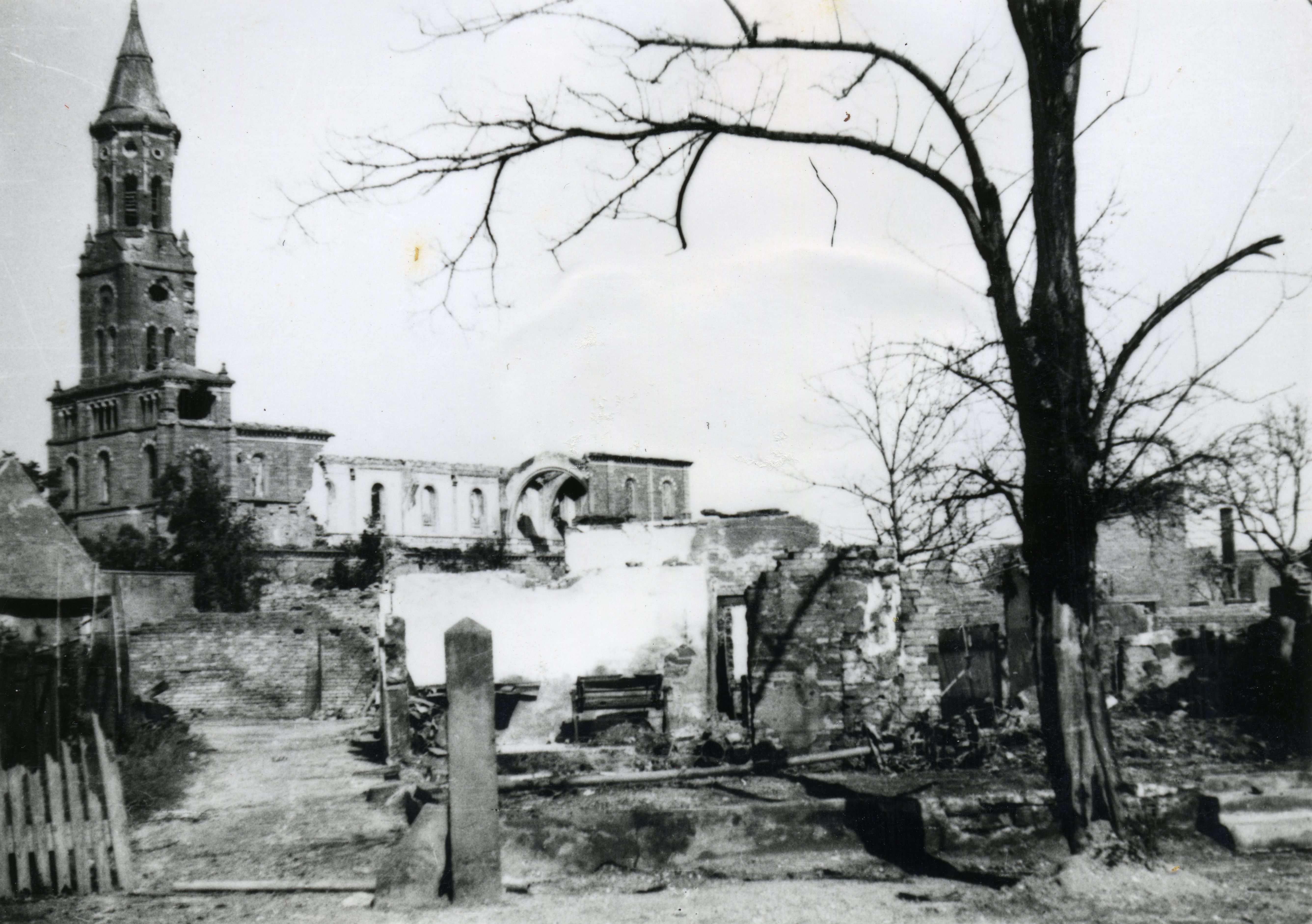 HV B3 119 Rheinstr Kirche von Westen bei Weber